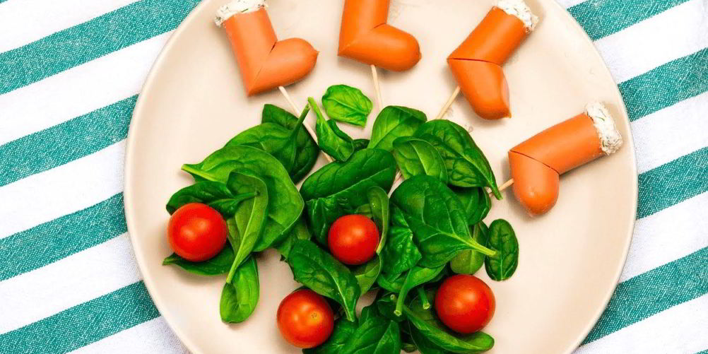 Как приготовить канапе валенки