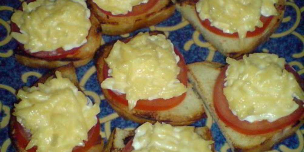 Как приготовить канапе весна