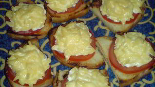 Рецепт Канапе Весна