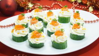 Рецепт Новогоднего канапе