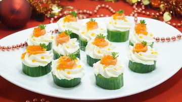 Рецепт Новогоднего канапе