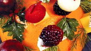 Рецепт Оригинального десерта с канапе