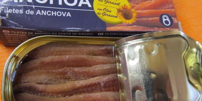 Рецепт карпачча из апельсинов с анчоусами