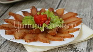 Рецепт Карпачча из мяса птицы