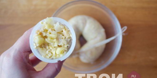 Рецепт картофельной колбасы