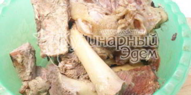 Рецепт холодца домашнего