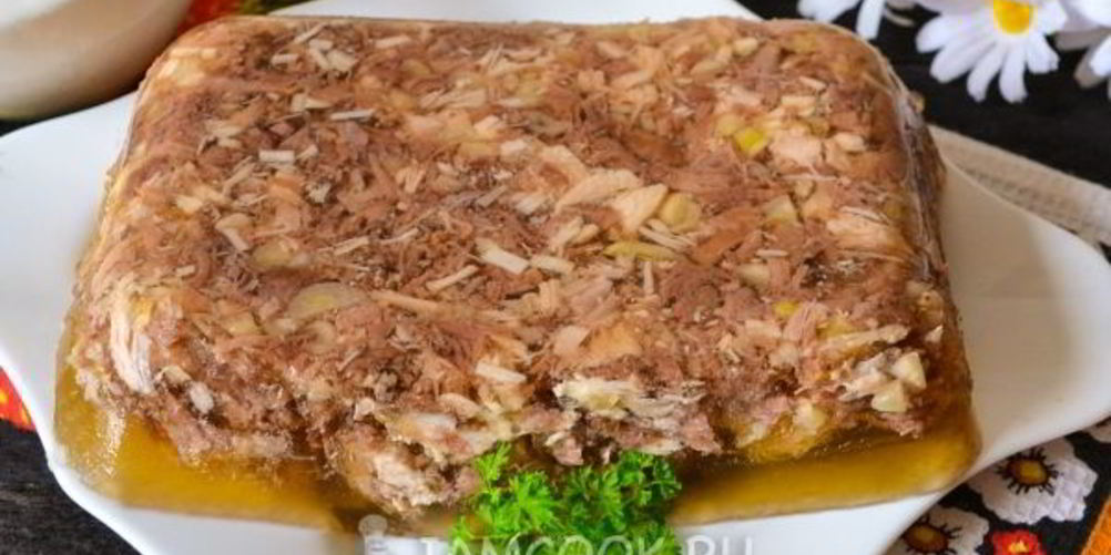 Как приготовить холодец из говядины и курицы