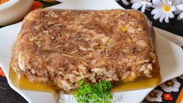 Рецепт Холодца из говядины и курицы