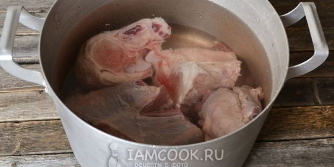 Рецепт холодца из говядины и курицы