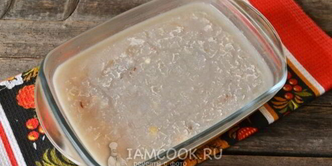 Рецепт холодца из говядины и курицы