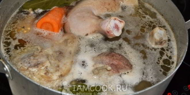 Рецепт холодца из говядины и курицы