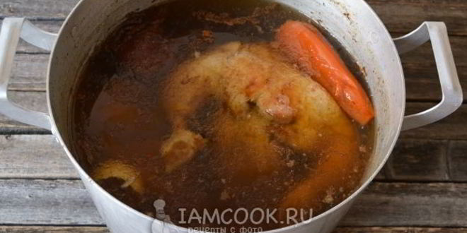 Рецепт холодца из говядины и курицы