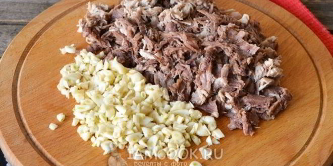 Рецепт холодца из говядины и курицы