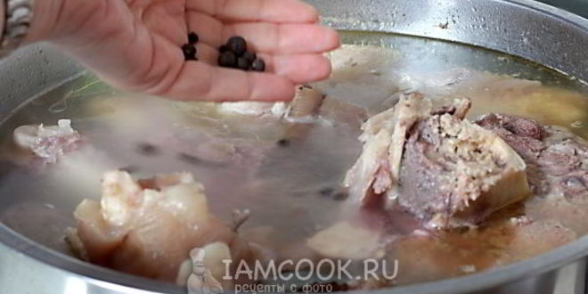 Рецепт холодца из говядины