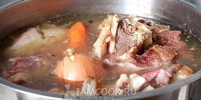 Рецепт холодца из говядины