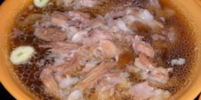 Рецепт холодца из кабана