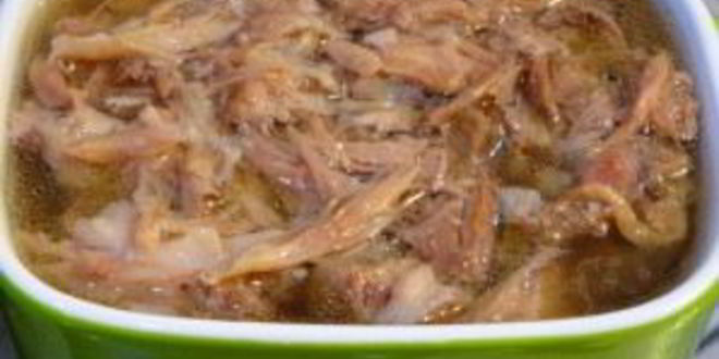 Рецепт холодца из кабана