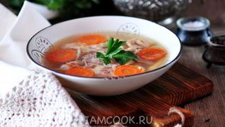 Рецепт Холодца из курицы без желатина