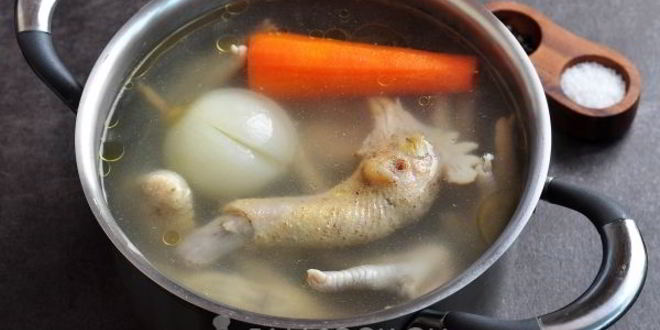 Рецепт холодца из курицы без желатина