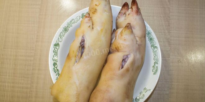 Рецепт холодца из курицы и свиных ножек