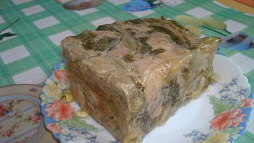 Рецепт Холодца из лосятины