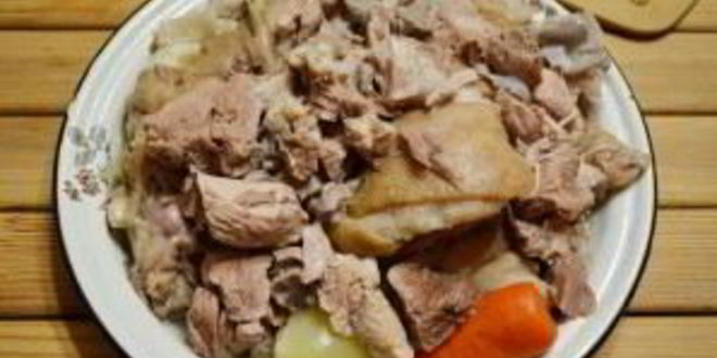 Рецепт холодца из свинины и говядины