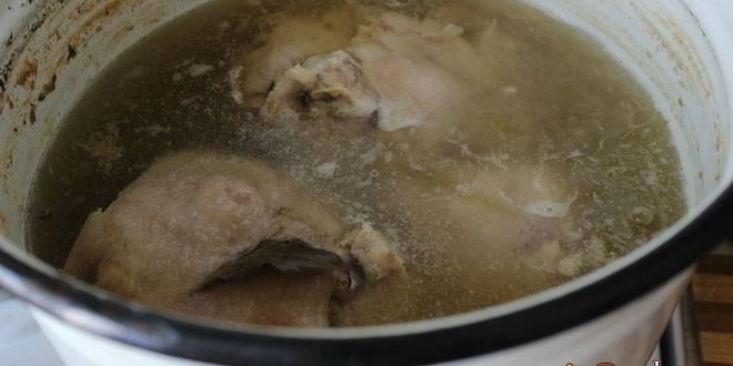 Рецепт холодца из свинины и индейки