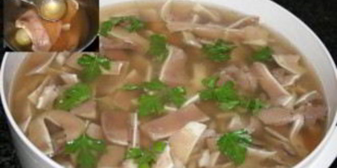 Рецепт холодца из свиных ушей