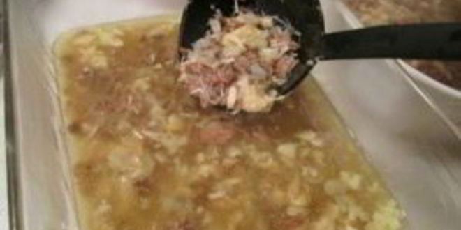 Рецепт холодца куриного без желатина