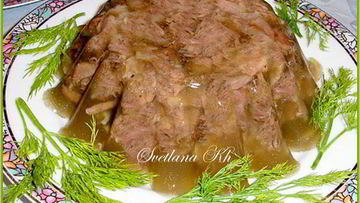 Рецепт Холодца обыкновенного, классического