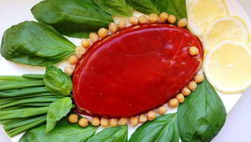 Рецепт Томатного холодца с белой рыбой