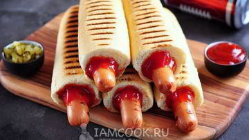 Рецепт Французского хот-дога