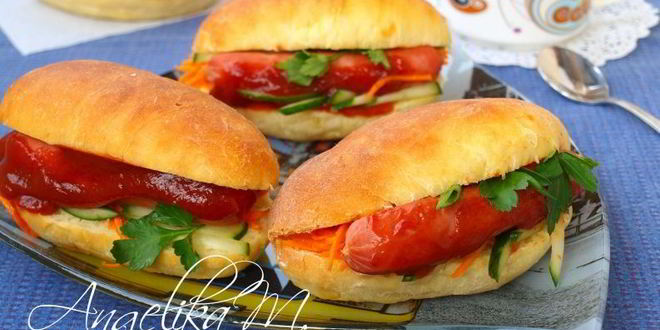 Рецепт хот-дога по-домашнему