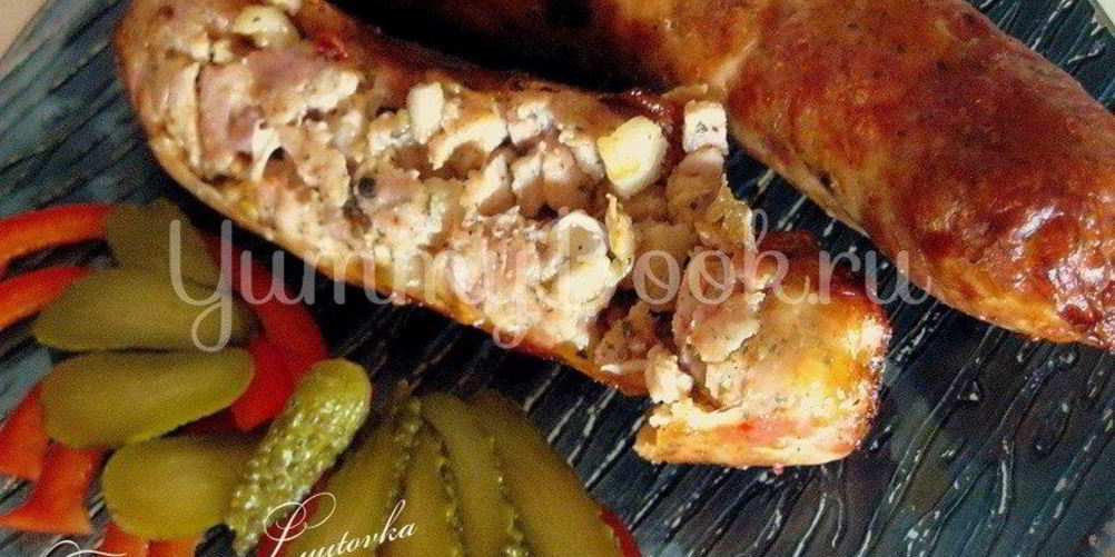 Как приготовить колбасу домашнюю пальцем пиханая