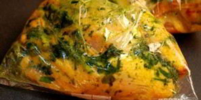 Рецепт курицы, маринованной с чили и шалфеем