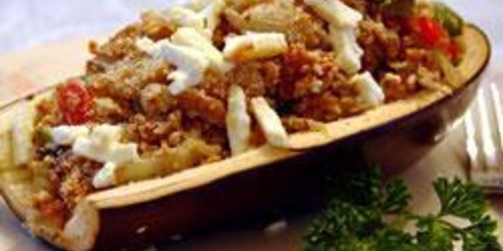 Как приготовить лодочки из баклажанов с фетой