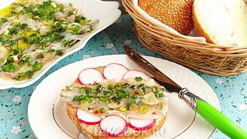 Рецепт Маринованной корюшки с зеленью и перцем чили