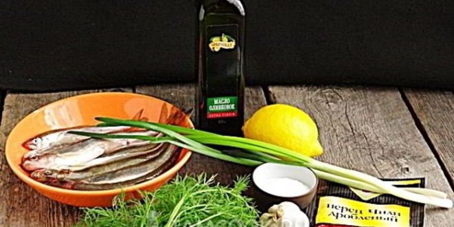 Рецепт маринованной корюшки с зеленью и перцем чили