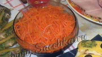 Рецепт Моркови по-корейски на зиму
