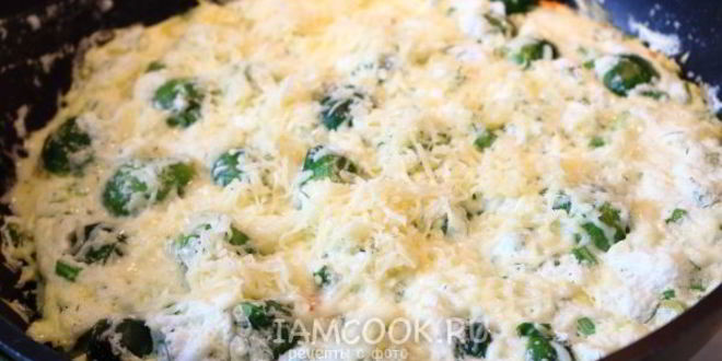 Рецепт белкового омлета в духовке