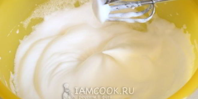 Рецепт белкового омлета в духовке