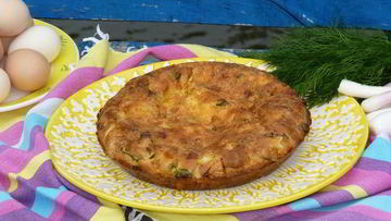 Рецепт Чучу — азербайджанского омлета с зеленью