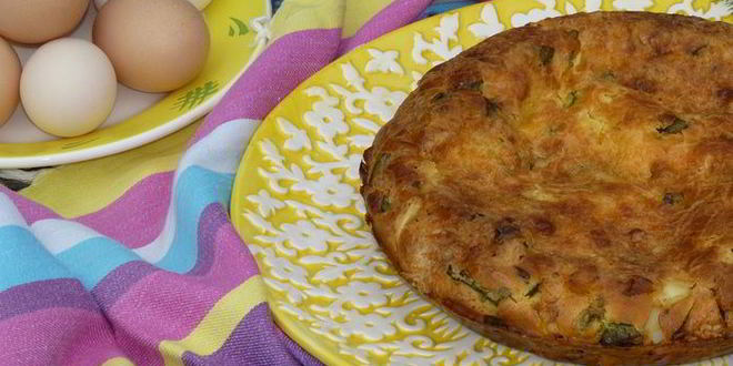 Рецепт чучу — азербайджанского омлета с зеленью