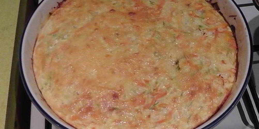 Как приготовить фриттату из кабачков и моркови