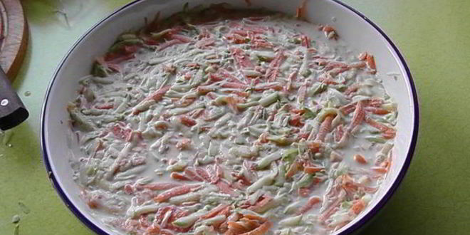 Рецепт фриттаты из кабачков и моркови