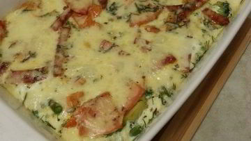 Рецепт Фриттаты из замороженных овощей