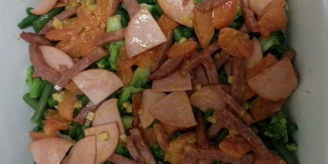 Рецепт фриттаты из замороженных овощей