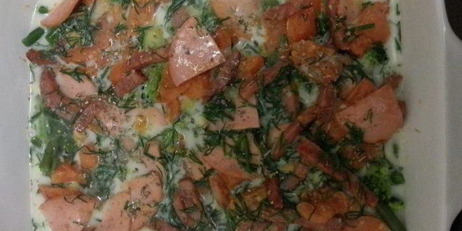 Рецепт фриттаты из замороженных овощей