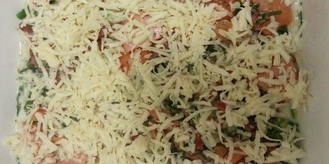 Рецепт фриттаты из замороженных овощей