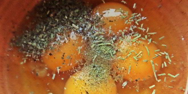 Рецепт фриттаты с лососем и картофелем